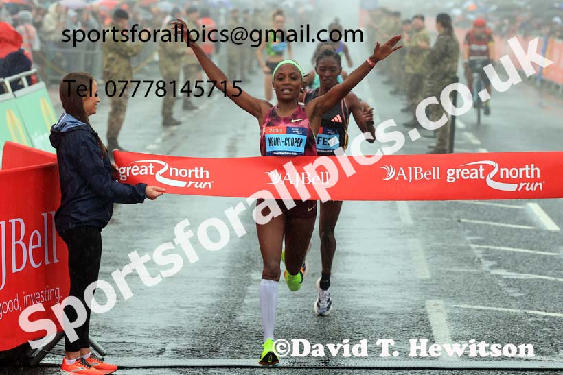 Women, 2024 AJ Bell Great North Run.  Photo: David T. Hewitson/Sports for All Pics